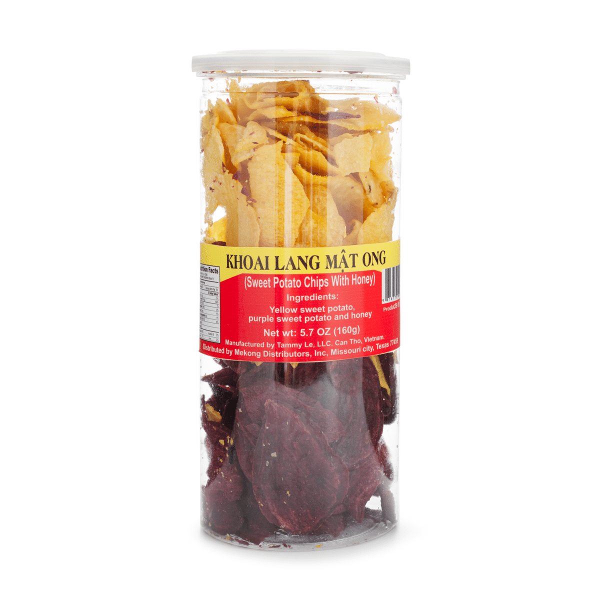 Mekong Baked Sweet Potato Chips with Honey 160 g