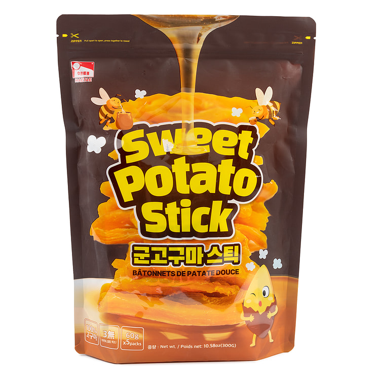 HAITAI SWEET POTATO STICK 60 克*5 箱