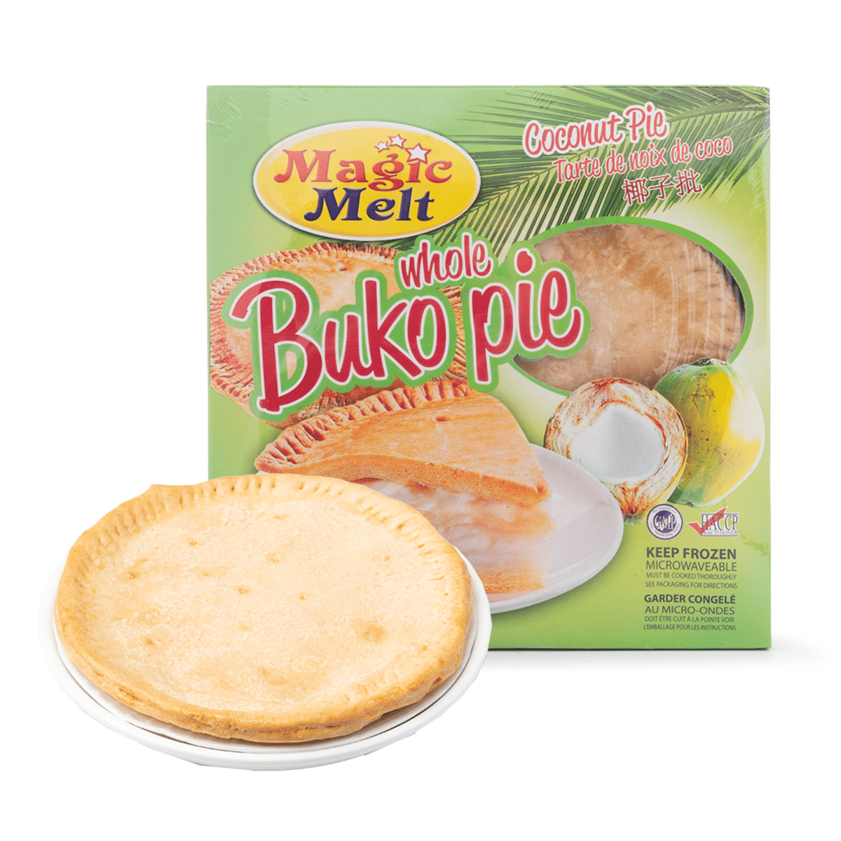 Torta de coco inteira Magic Melt, congelada 650 grama(s)