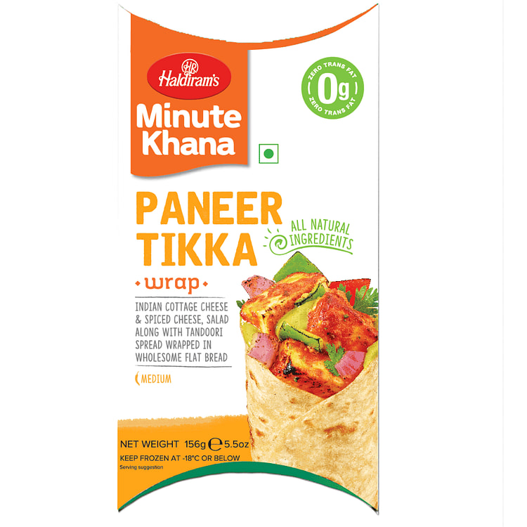 Haldiram Paneer Tikka Wrap 156 g