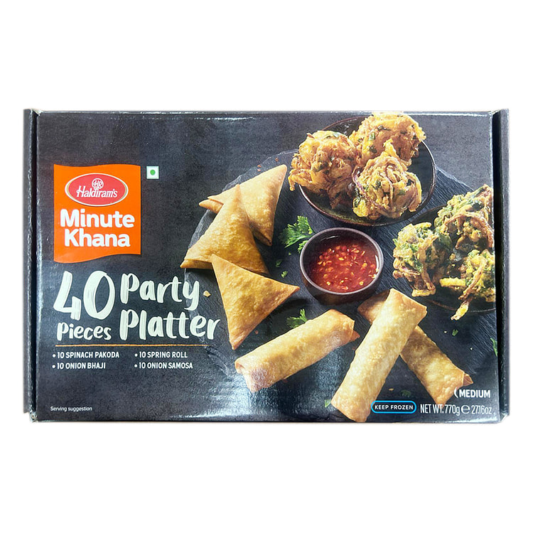 Haldiram 40 Party Pieces Platter 770 g