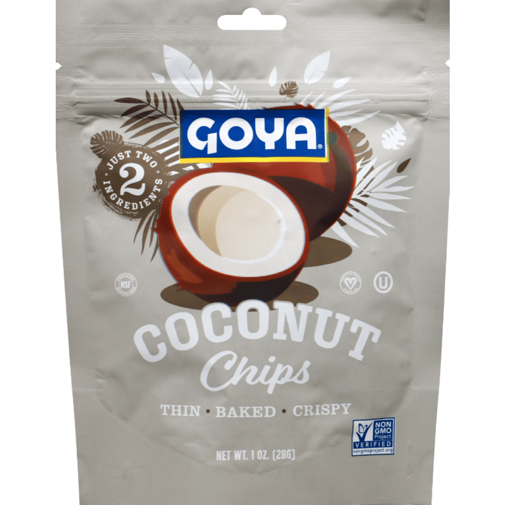 Chips de Coco Goya 1 oz