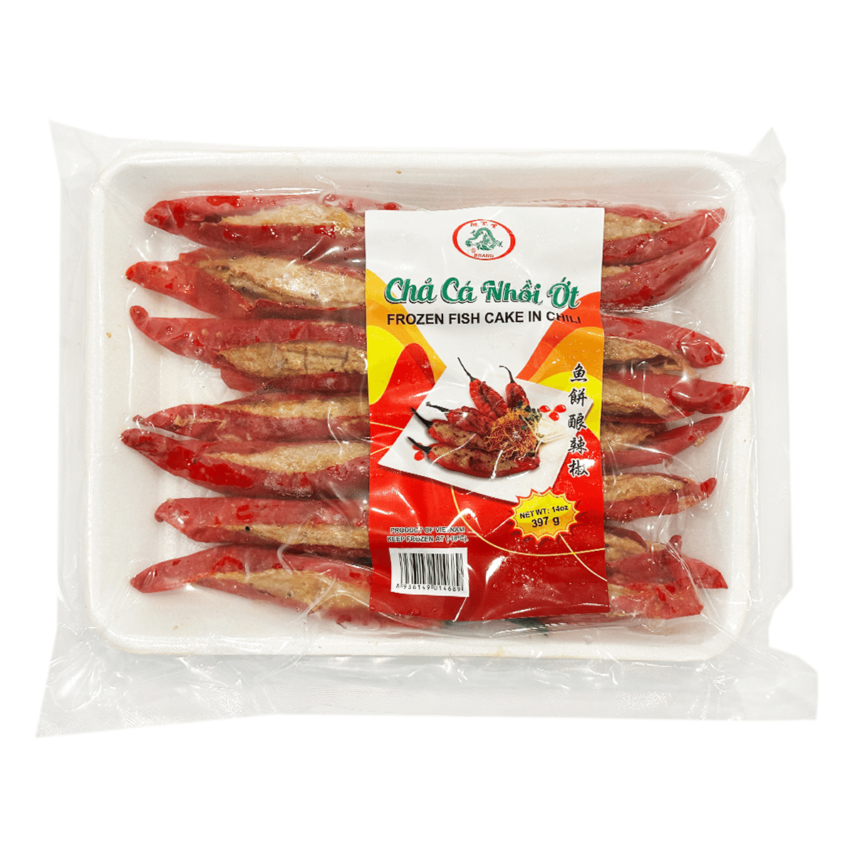 Bolinho de Peixe Frito MTT com Pimenta, Congelado 14 oz