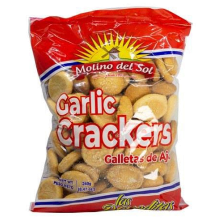 Molino del Sol Galletas de Ajo 8.47 onza(s)