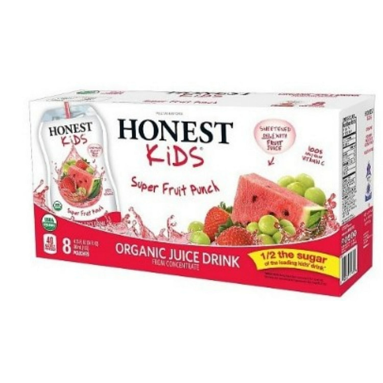 Honest Kids 有机儿童果汁 混合水果味 6.75 盎司
