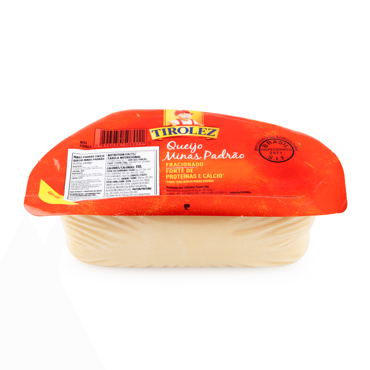 Queijo Minas Padrão Tirolez 450 g