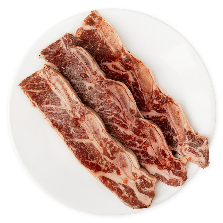 Marinated USDA PRIME Beef Short Ribs 1.5 lb