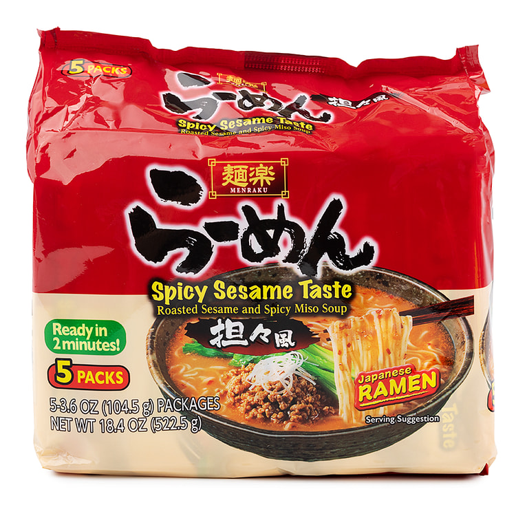 Hikari Menraku Spicy Sesame 5P 18.4 盎司