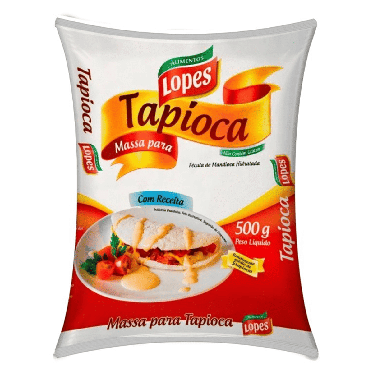 Tapioca Hidratada Lopes 500 g