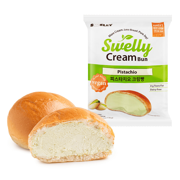 Swelly Pistachio Cream Bun 130 g