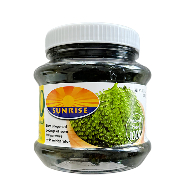 Sunrise Lato Sea Grapes (Arosep) 라토 소금에 절인 바다포도 230 그램