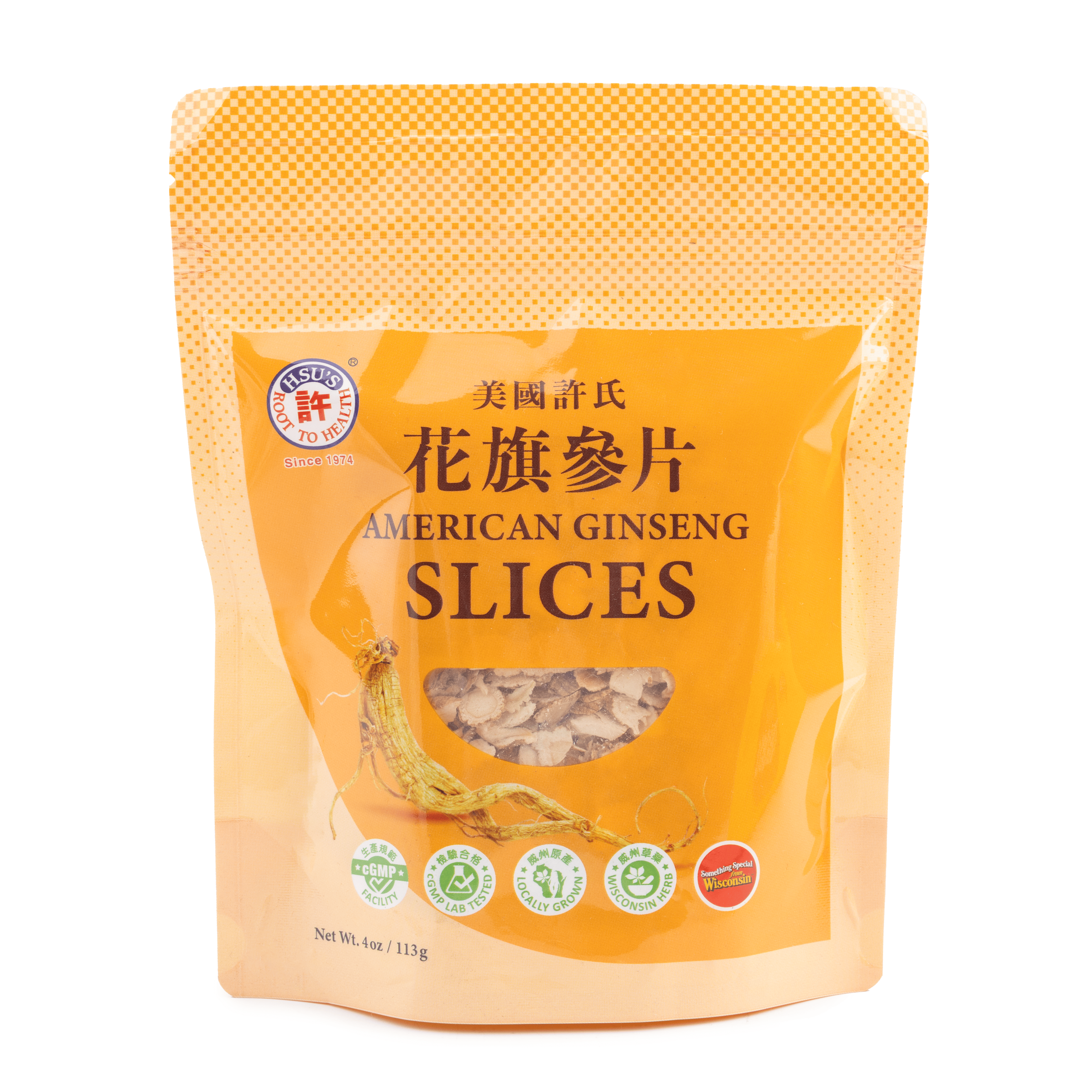 美国许氏西洋参花旗参片4 盎司- Weee!