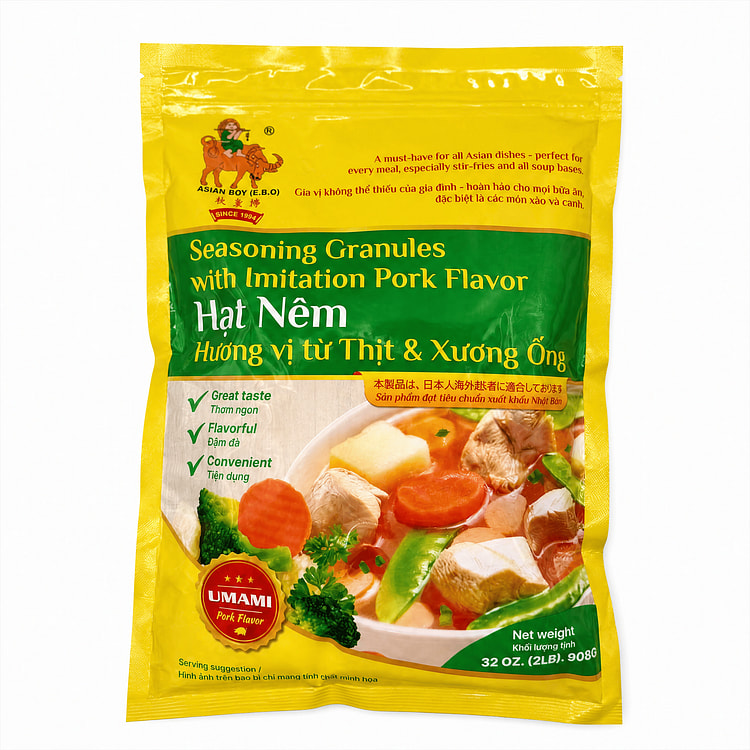 Hạt nêm từ thịt và xương ống Asian Boy 32 oz