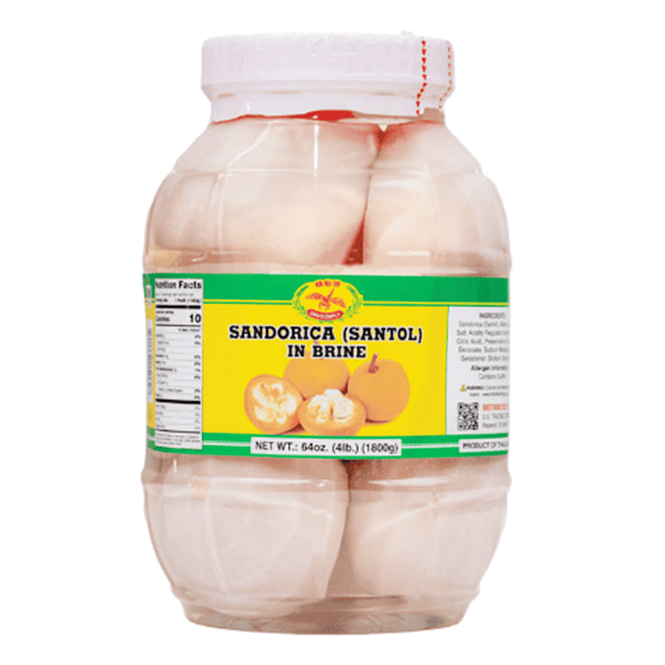 Dragonfly Santol in Brine (Sandorica) 64 oz