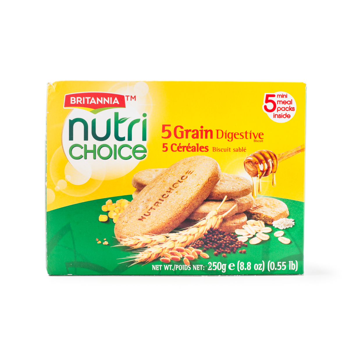Britannia Nutri Choice 5 Grain Digestive Biscuits Weee 