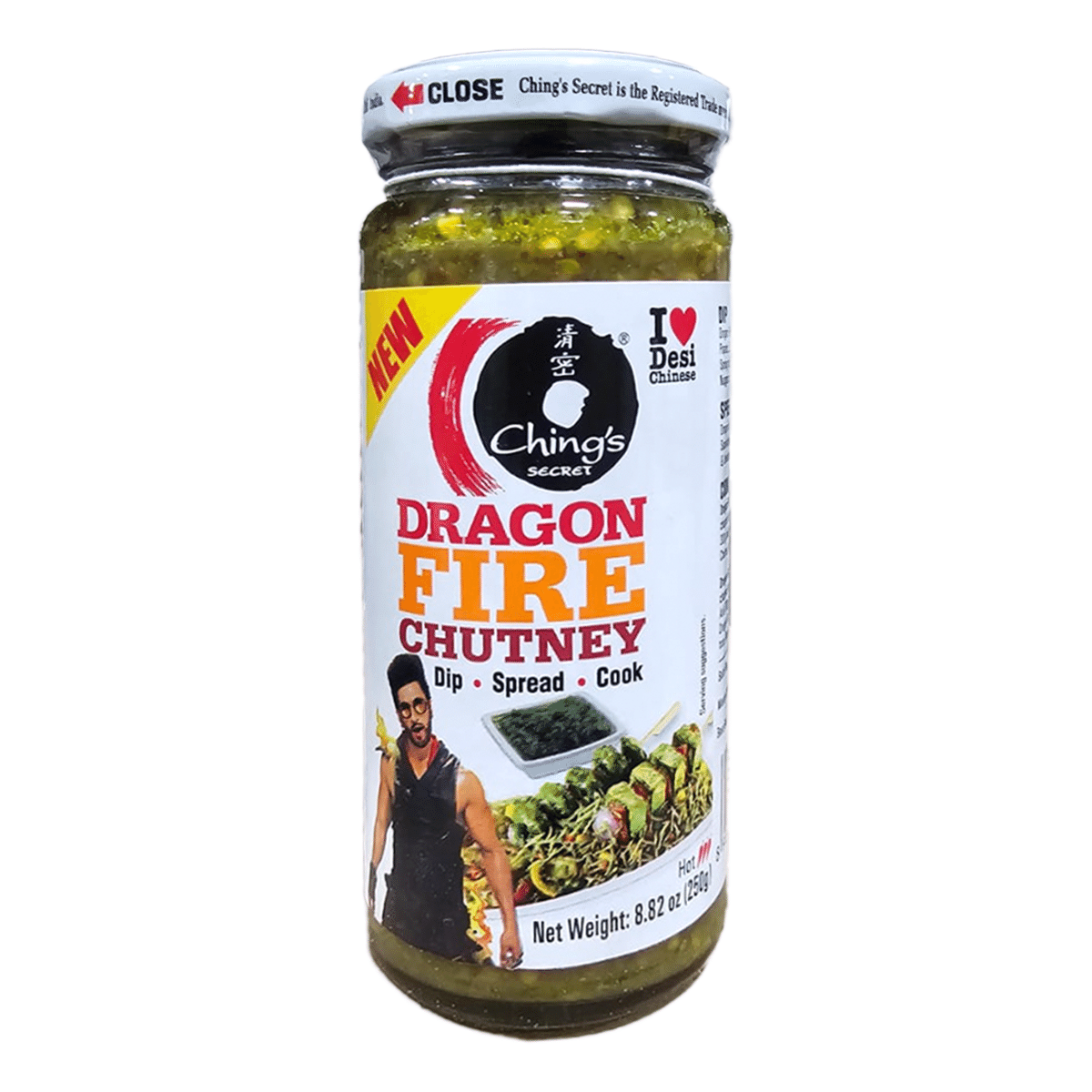 Chings Dragon Fire Chutney 250 g