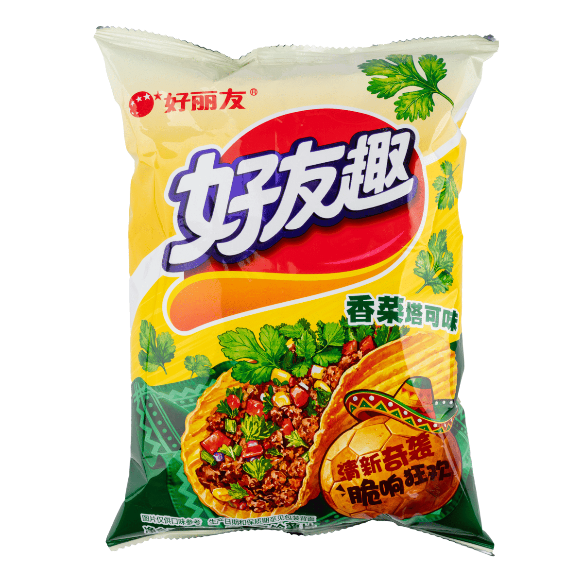 Orion Coriander Taco Flavored Potato Chips 65 g