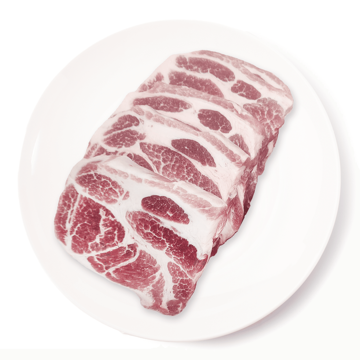 Boneless Pork CT Butt Steaks Frozen 2 lb