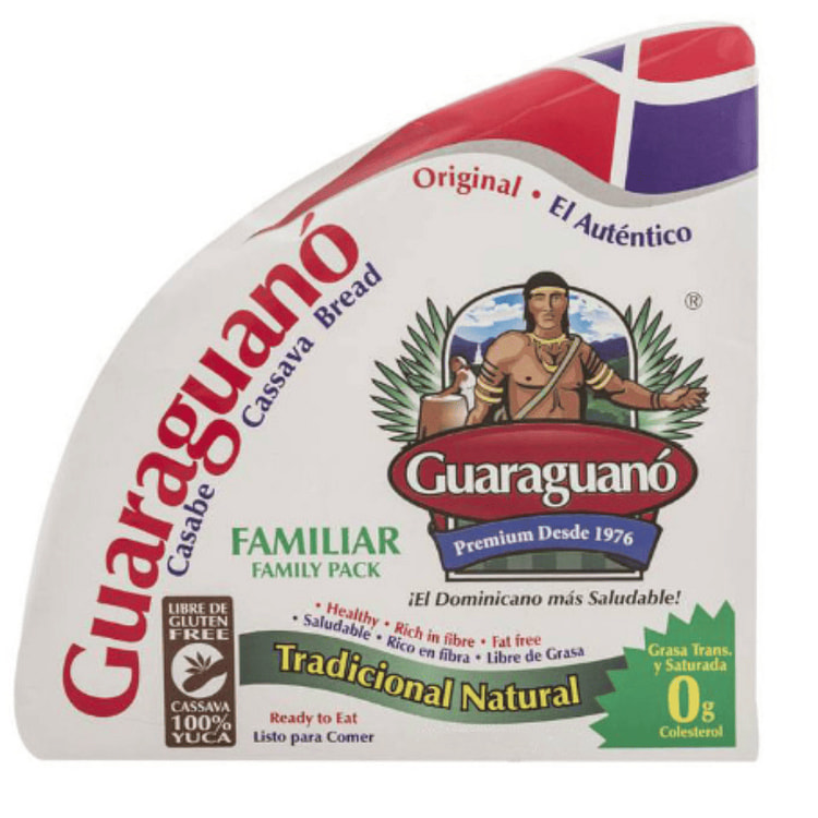 Guaraguano Casabe Pan Plano de Yuca 10 onza(s)