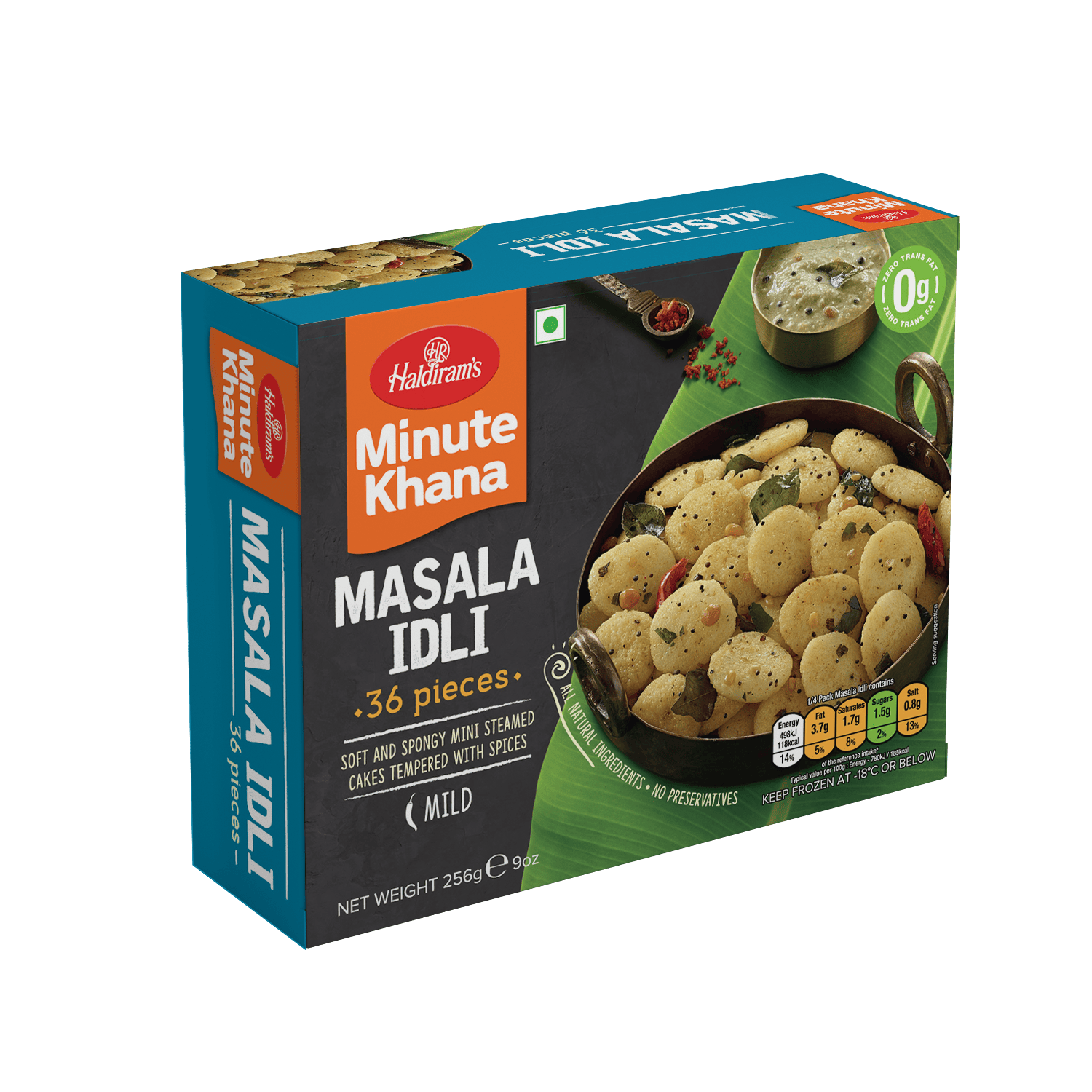 Bánh Gạo Idli Tẩm Gia Vị Kiểu Ấn Haldiram's 9 oz