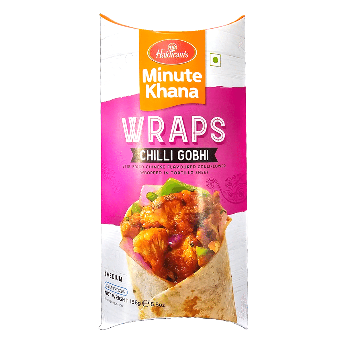 Haldiram Wrap Chilli Gobhi 156 g