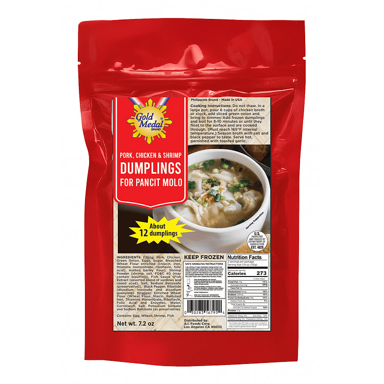 Gold Medal Pancit Molo Dumplings 7.2-8 oz
