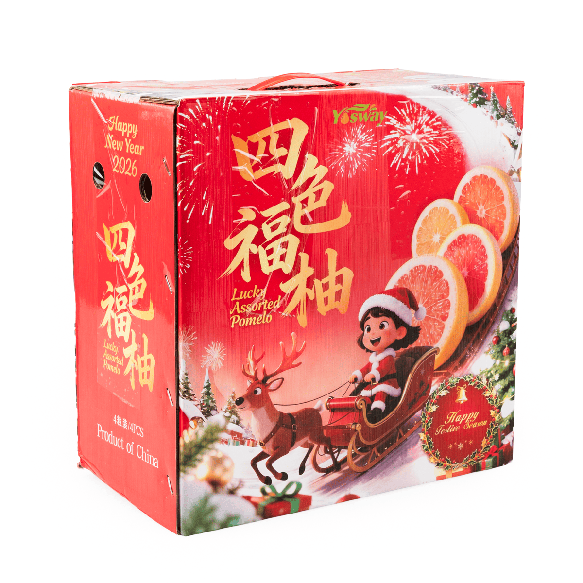 Get Big Four Pomelo gift box 1 box Delivered | Weee! Asian Market