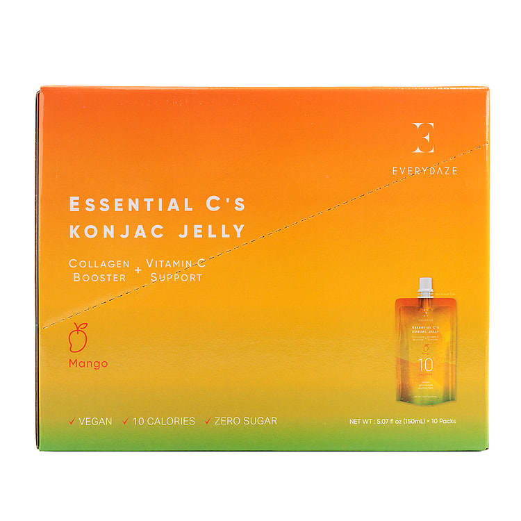 Everydaze Essential C 胶原蛋白 维生素C 果冻 芒果味 150 毫升*10 包