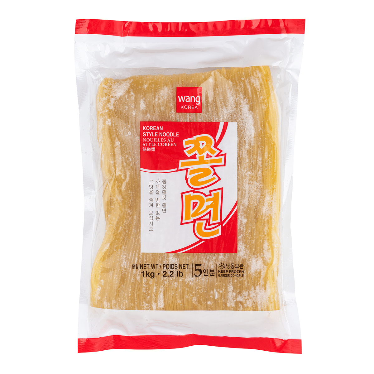 WANG Chewy Wheat Noodle (Jjolmyun) 2.2 lb