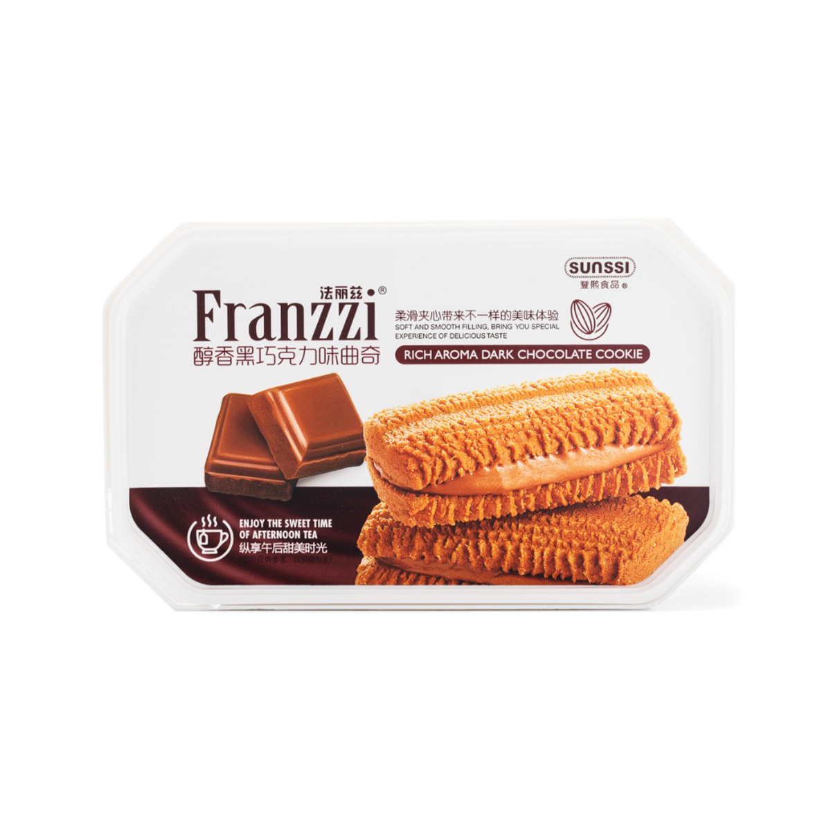 ちょこくっきー Franzzi Rich Aroma ダークチョコレートクッキー - Weee!