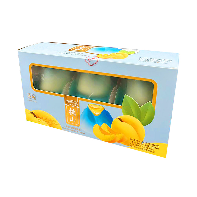 HQ Taoshan Milk Flavored Ice Cream 3PC 180 g