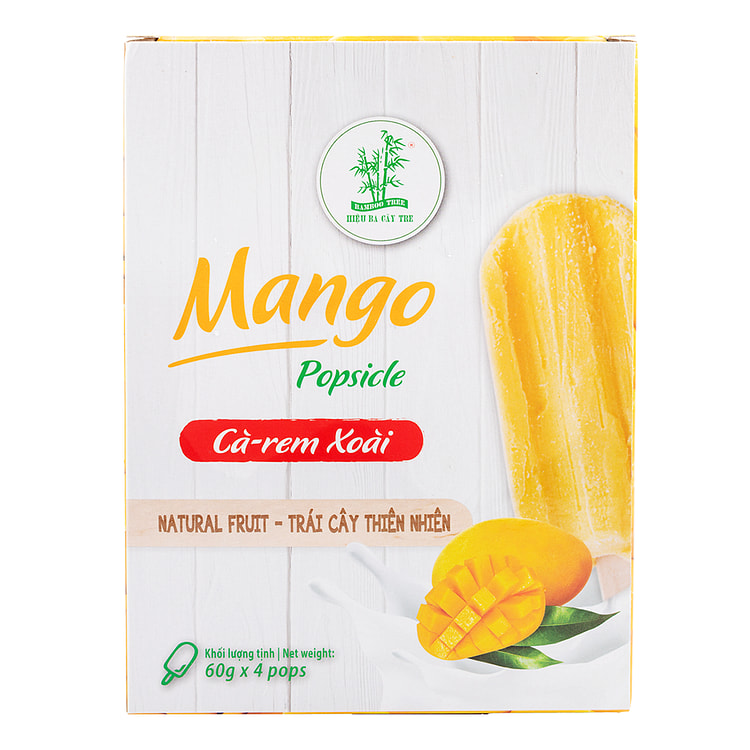 Bamboo Tree Mango Popsicle 4 count
