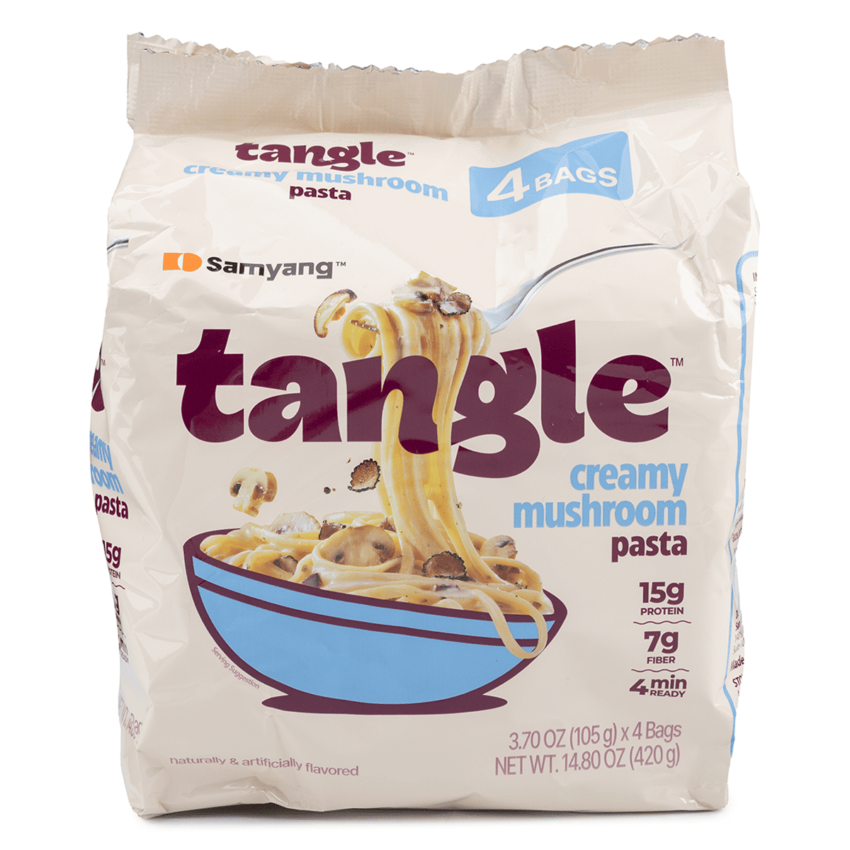 SAMYANG TANGLE Creamy Mushroom Pasta 105 grama(s)*4 pacotes