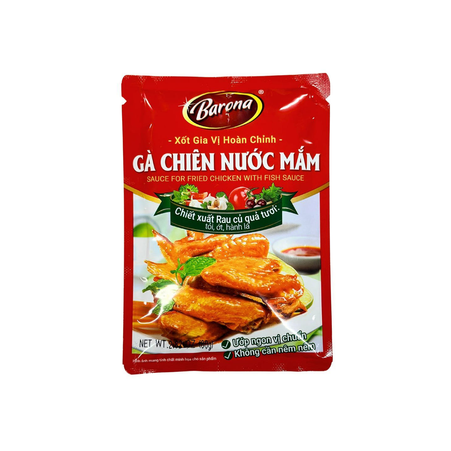 Barona Sauce for Fried Chicken with Fish Sauce 2.8 oz