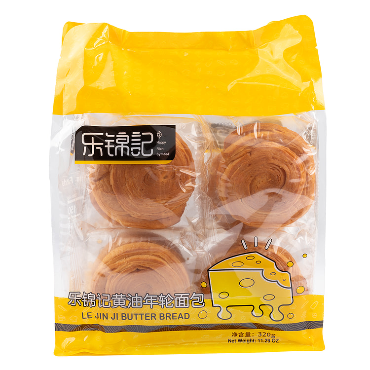 乐锦记 黄油年轮面包