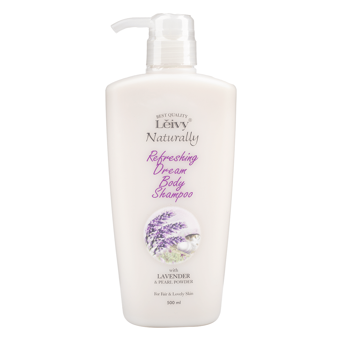Leivy Naturally Body Shampoo Lavender & Pearl Powder 500 ml