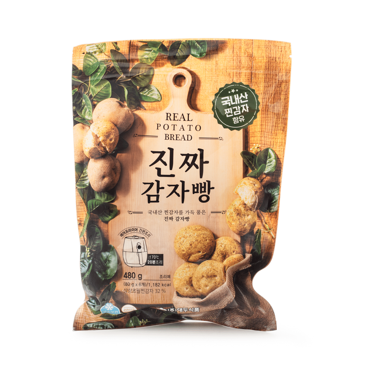 Daedooo Real Potato Bread, Frozen 480 g