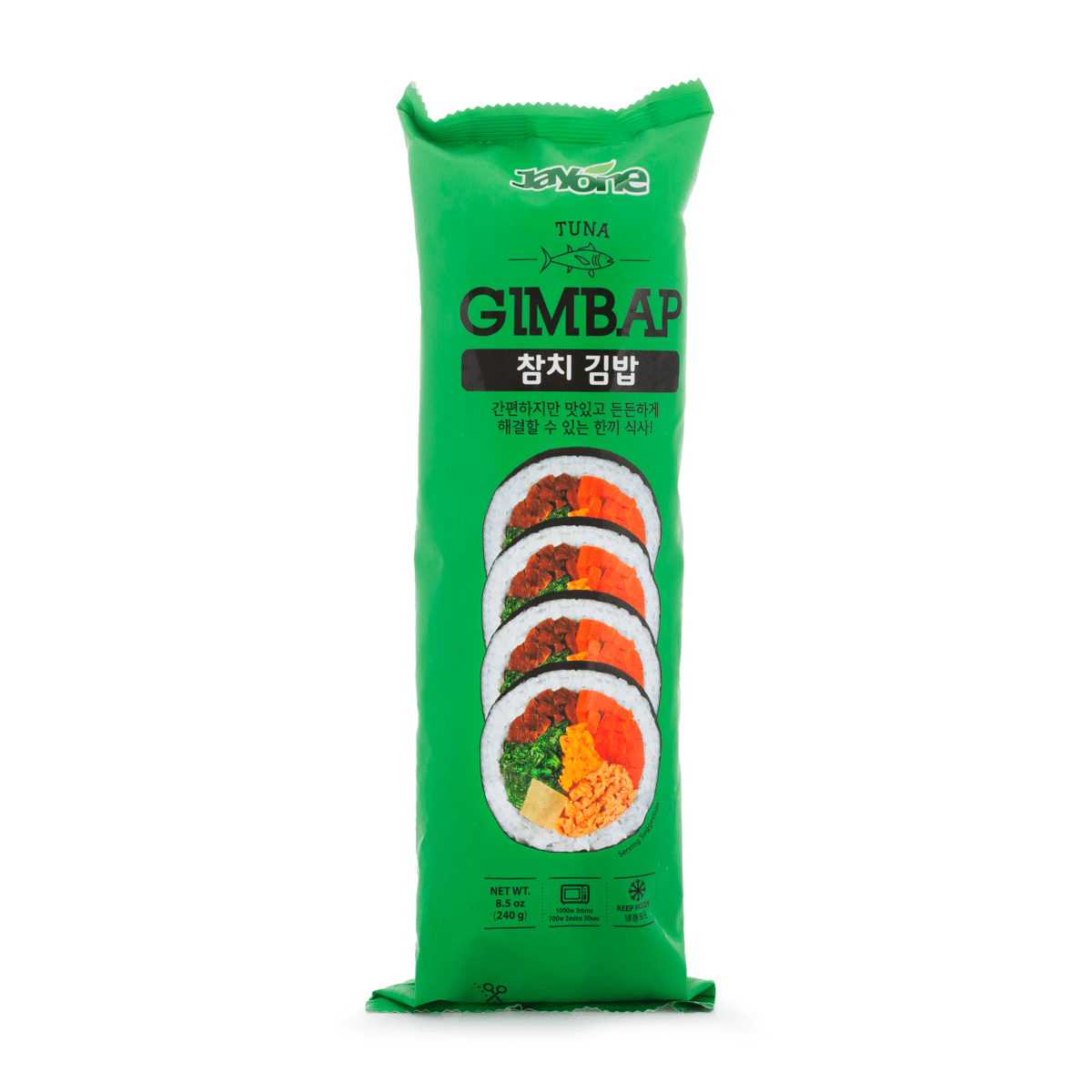 Jayone Gimbap-Korean Rice Roll with Tuna, Frozen 240 g