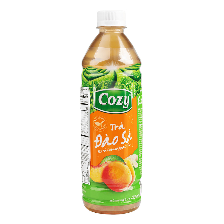 Cozy 蜜桃柠檬草茶 455 毫升