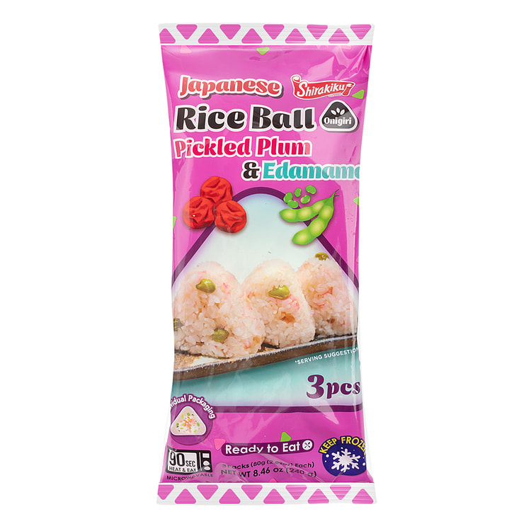 SK Onigiri RIce Ball Ume&Edamame 8.46 盎司