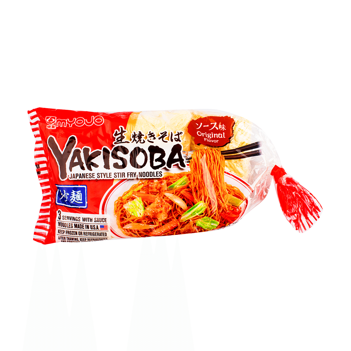 Myojo Nama Yakisoba 3 Porções 17.46 oz
