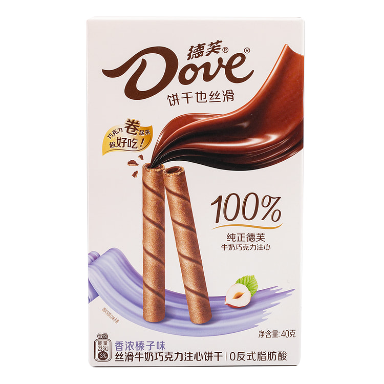 德芙巧克力注心饼干 香浓榛子味 40 克