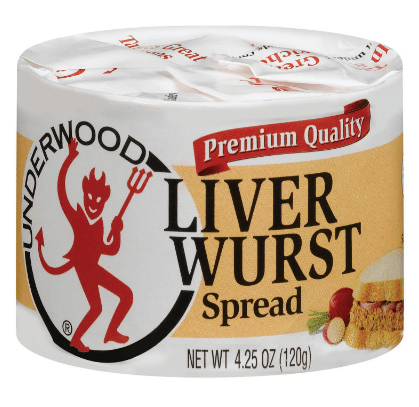 Underwood Liverwurst Spread 4.25 oz