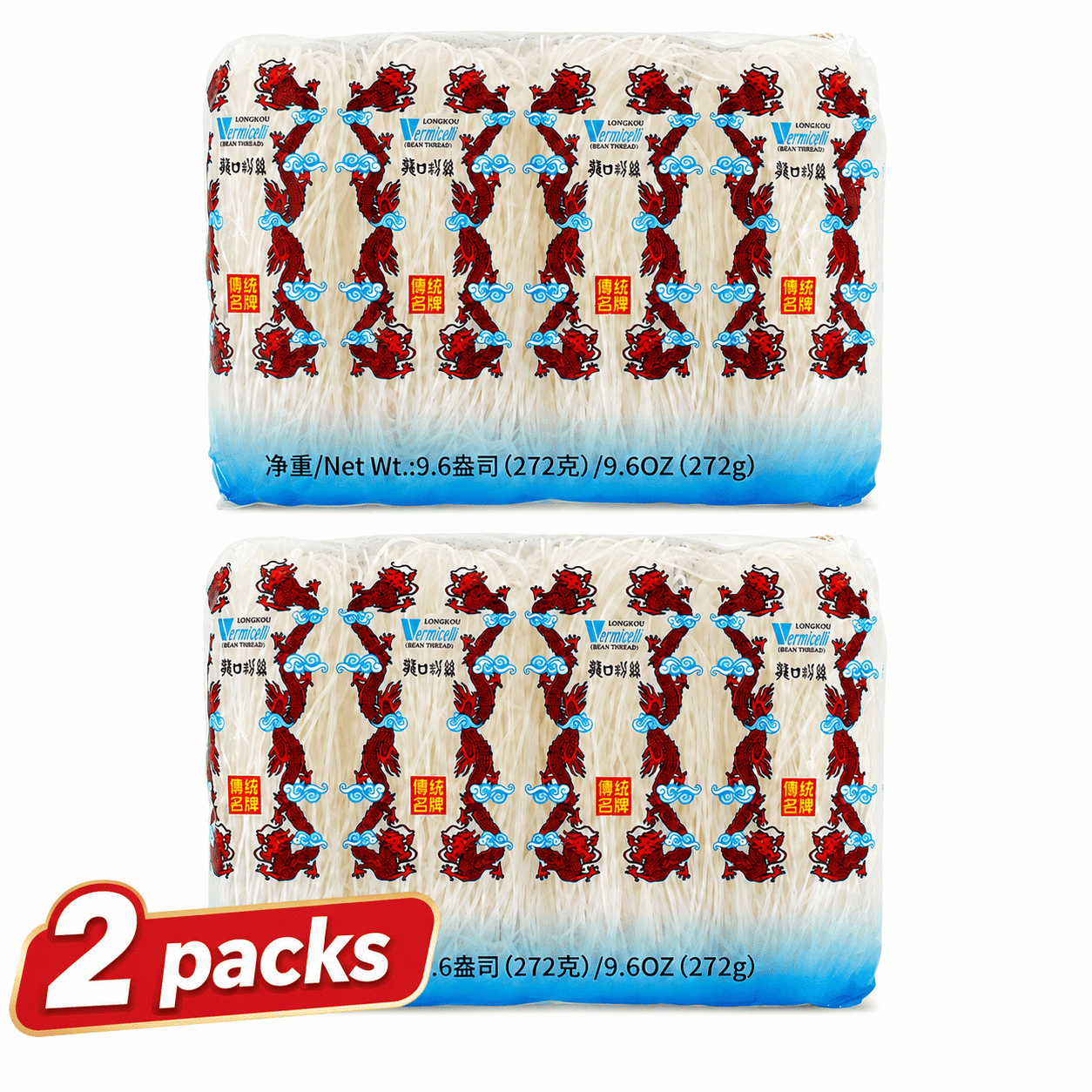 CHAIMI Mesh Bag Vermicelli (Longkou Style) 272 g*2 each