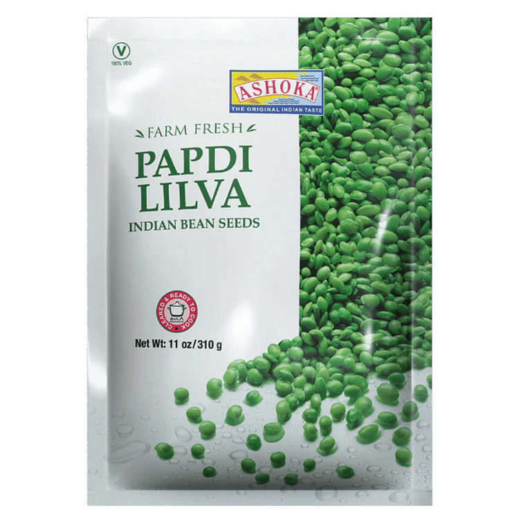 Ashoka Frozen Papdi Lilva/ Indian Bean Seeds 310 g