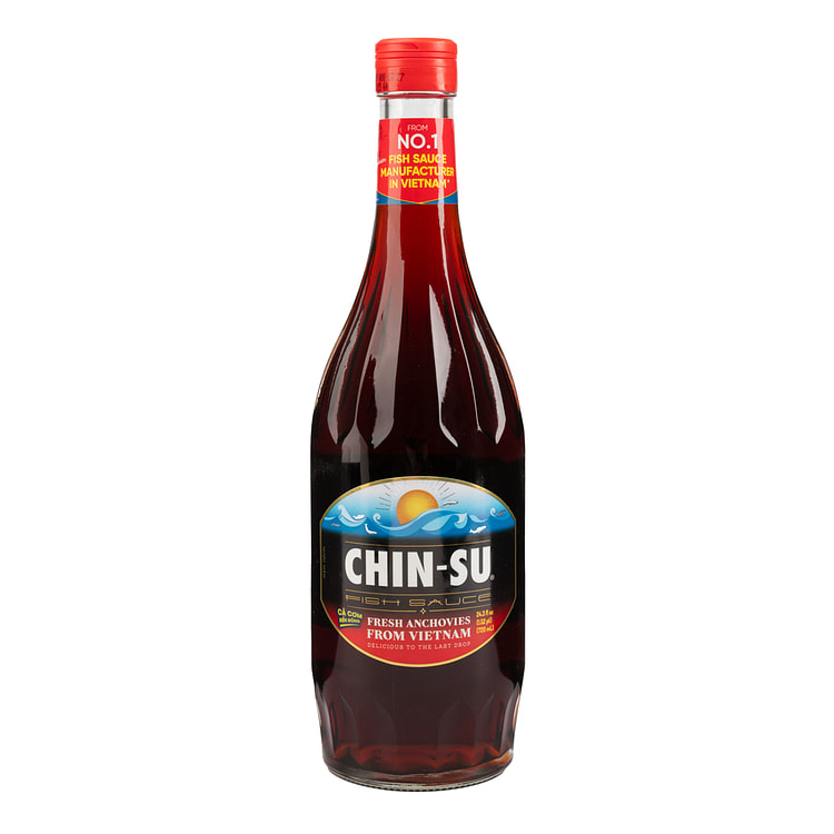 Chinsu Fish Sauce - Fresh Anchovies (Glass Bottle) 720 毫升