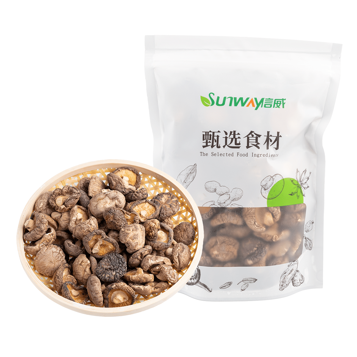 Sunway Dired Premium Mushroom Shiitake 6 oz