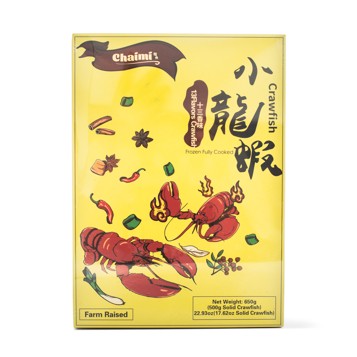 ChaiMi 13 Flavor Crawfish, Frozen 650 g