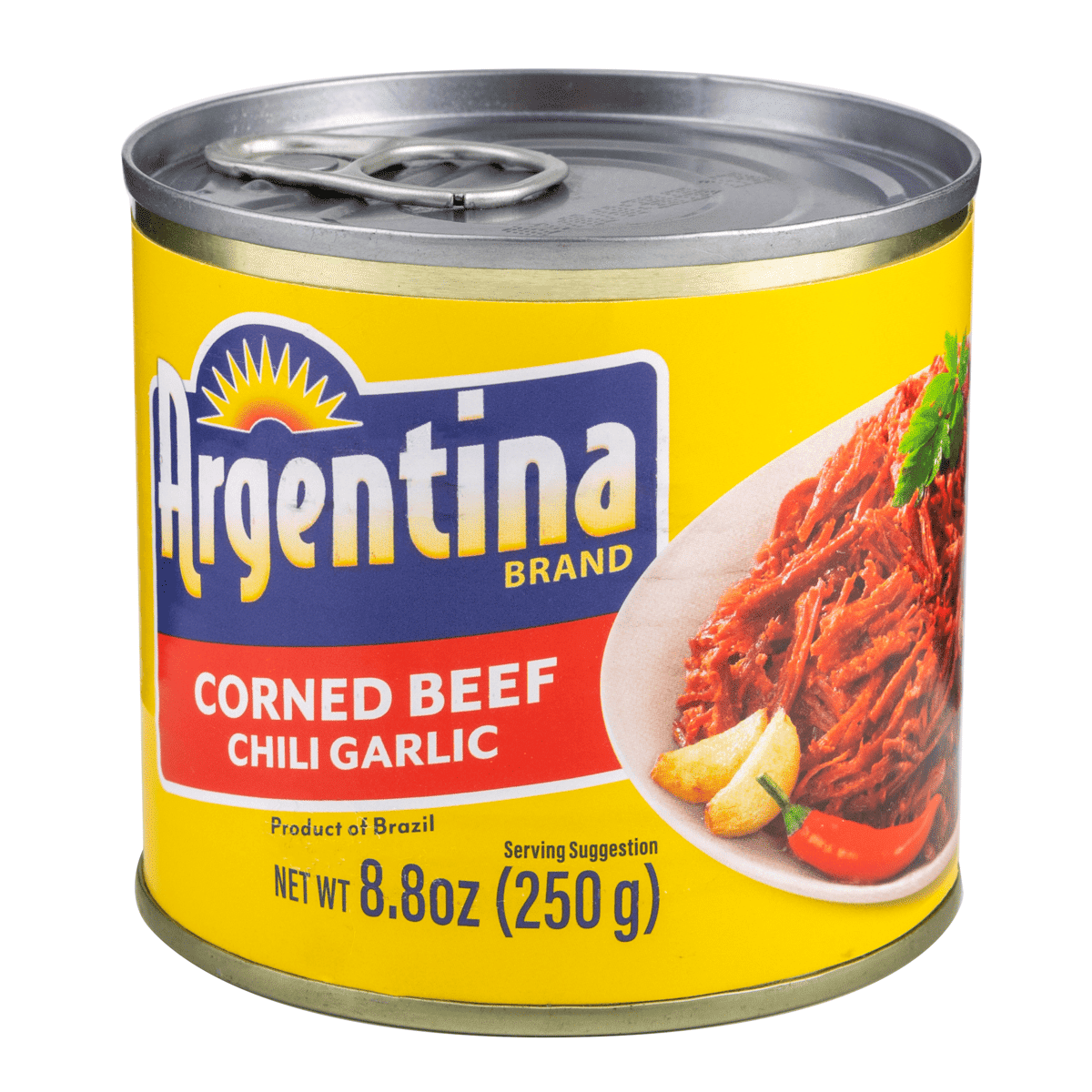 Argentina Corned Beef Chili Garlic 250 g