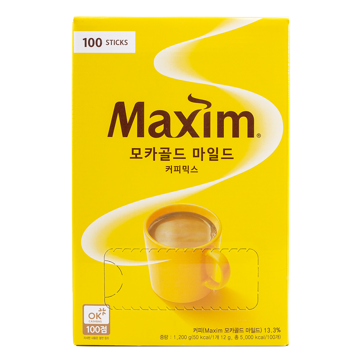モフリン ゴールド 美品 Maximモカゴールドコーヒーミックス 100本入 0.42 オンス*100 パック